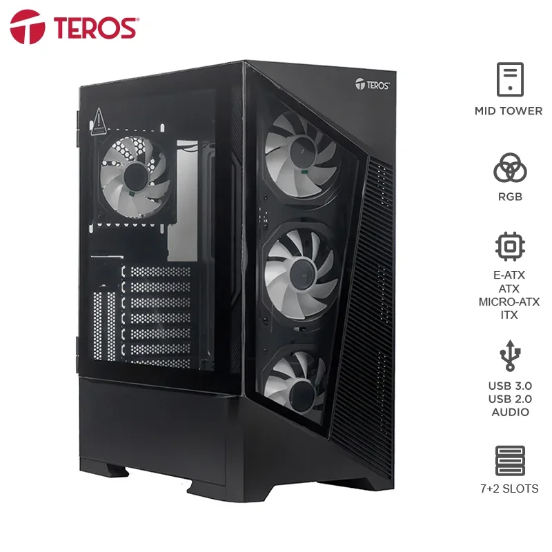 CASE GM ATX TE1330 BLACK