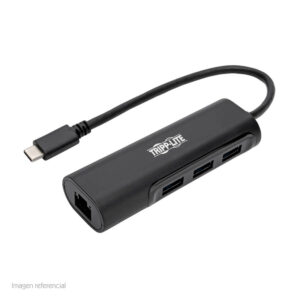 HUB 3 PRTOS USB C / 1 RED RJ4