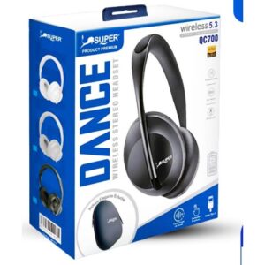 Super Bluetooth Dance QC700 (cancelación de ruido - 3 colores - 25h música)