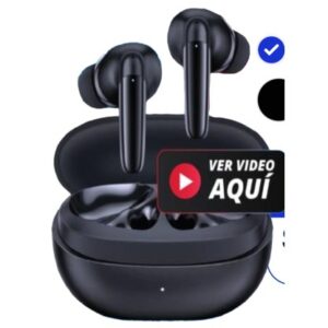 ITECH Audífonos Bluetooth TWS AUT207 (BT 5.3 - control táctil - estuche 25h/4 cargas)