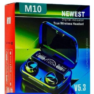 ITECH Audífonos M10 Indicador Digital (True Wireless Headset v5.3)
