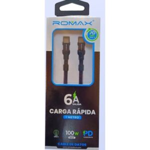 Romax Cable Romax Tipo C-C (100W - 1 Metro)
