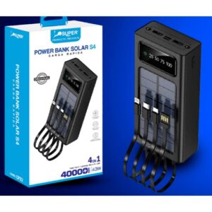 Super Power Bank Solar S4 40000mAh (40W)