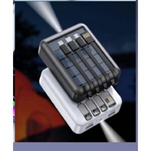 ITECH Cargador Portátil con 3 Puertos 50000mAh (carga solar)