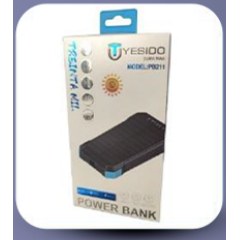 Yesido Cargador Portátil con Panel Solar Yesido 30000mAh (65W)