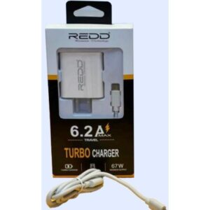 Redd Cargador Redd Tipo V8 6.2A (67W - Turbo Charger)
