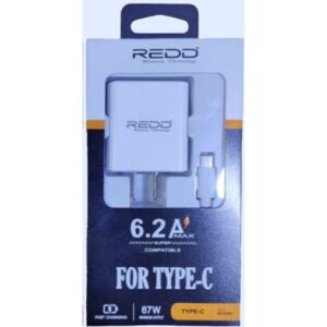 Redd Cargador Redd Tipo C 6.2A (67W - Turbo Charger)