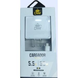 DW Cargador DW Tipo V8 5.5A (30W)