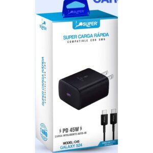 Super Cargador Galaxy S24 Tipo C-C (45W)