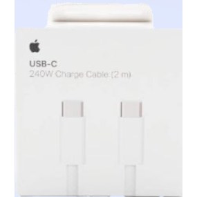 Genérico Cable Apple de C a C original (240W - 2 Metros)