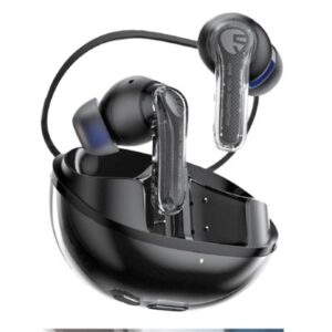 Soundpeats Audífono Bluetooth Soundpeats Clear (IPX4 - BT 5.3 - 40h total - modo juego 90ms)