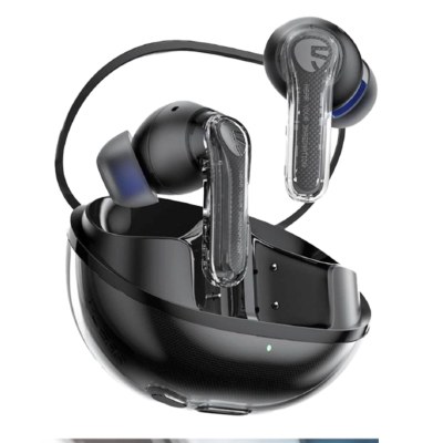 Soundpeats Audífono Bluetooth Soundpeats Clear (IPX4 - BT 5.3 - 40h total - modo juego 90ms)