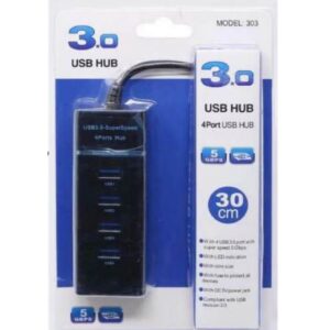 ITECH USB Hub 3.0 (4 puertos - 30cm)
