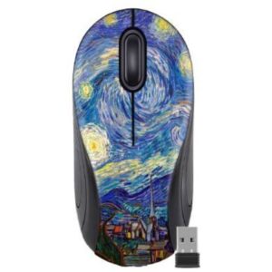 Cybertel Mouse Inalámbrico Cybertel Starry diseño Van Gogh (1000 DPI - 2.4Ghz)