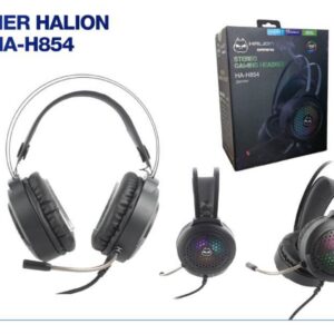 Halion Audífono Gamer Halion con Luz RGB HA-H854 (Sparrow - cable 1.5m)