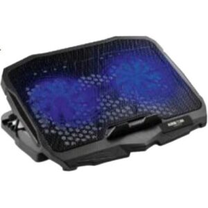 ITECH Cooler para Laptop 2 Ventiladores Vortex 2 (LED azul - USB)