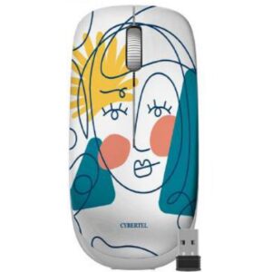 Cybertel Mouse Inalámbrico Cybertel Picasso (1000 DPI - 2.4Ghz - nano USB)