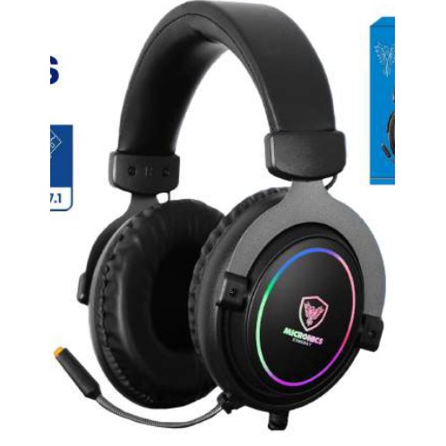 Micronics Audífono Gamer Micronics Stingray RGB (sonido envolvente 7.1 - USB)