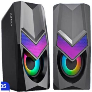 Avanty Parlante para PC con RGB Avanty MIC S321 (2 bocinas 2.0 - USB)
