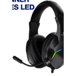 Enkore Audífono para PC Winner EKH G1001 U con luces LED (USB - boca 40mm)