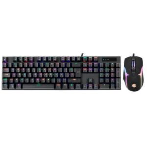 Halion Kit Halion Teclado + Mouse Damon RGB (105 teclas - mouse hasta 7200 DPI)